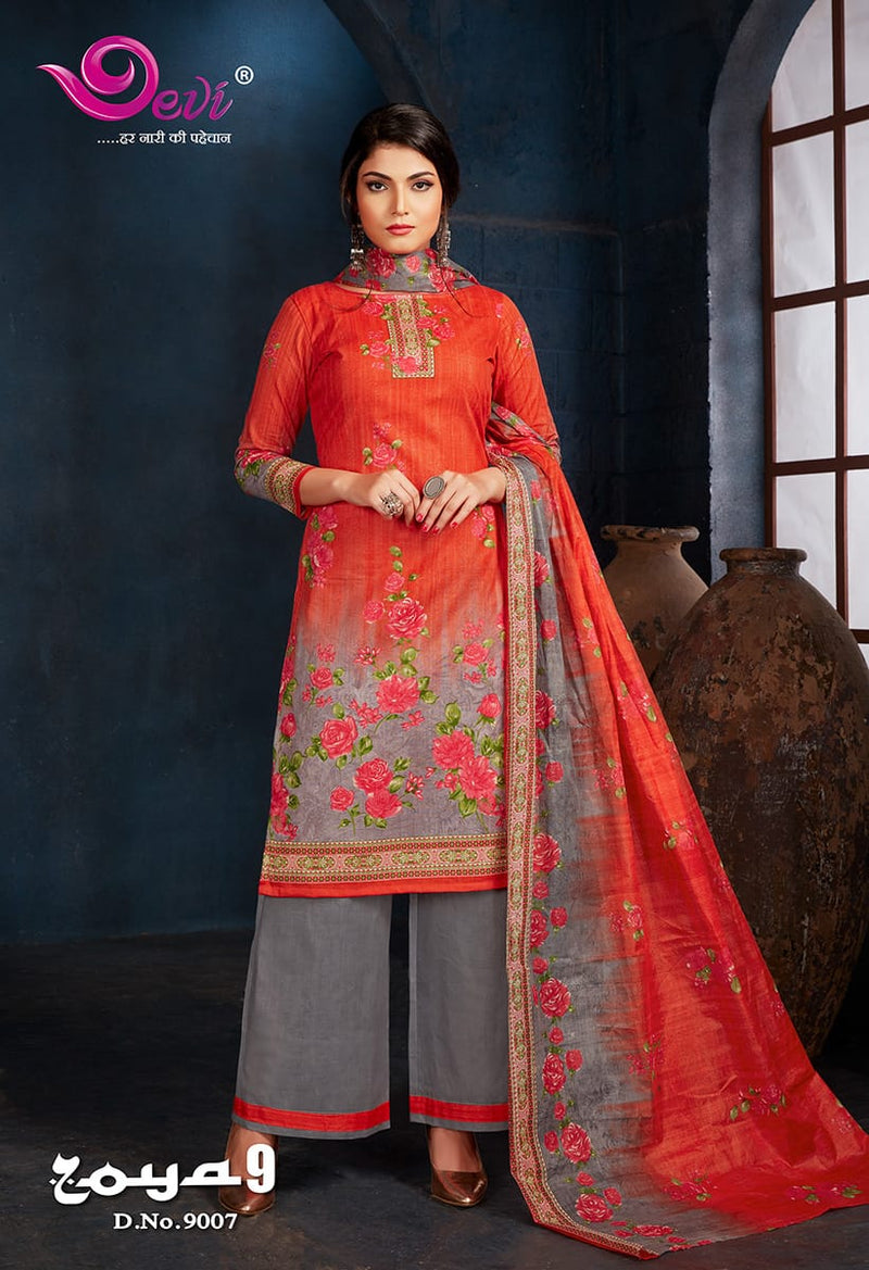 Devi Fashion Launch Zoya Vol 9 Cambric Cotton Exclusive Designer Printed Slawar Kameez