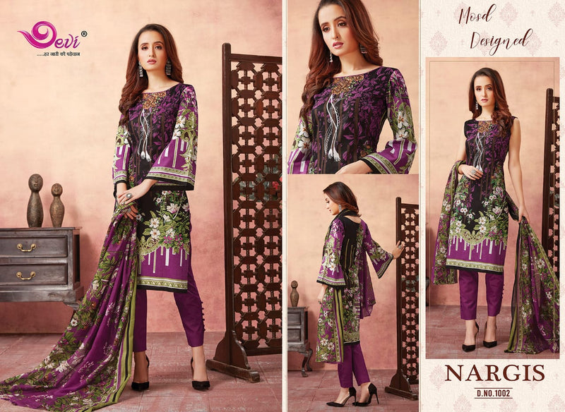 Devi Fashion Nargis Pure Lawn Casual Wear Salwar Kameez