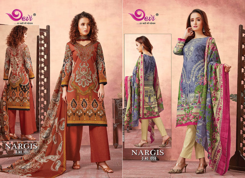 Devi Fashion Nargis Pure Lawn Casual Wear Salwar Kameez