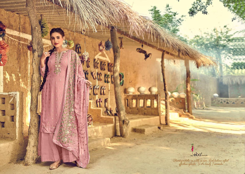 Eba Lifestyle Sartaj Fox Georgette With Heavy Embroidery Work Salwar Kameez