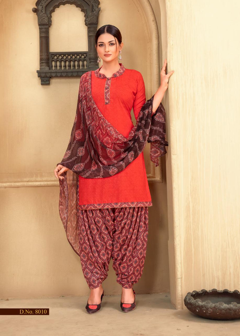 Shiv Gori Silk Mills Ekta Vol 8 Indonesia Cotton Festive Wear Salwar Suits