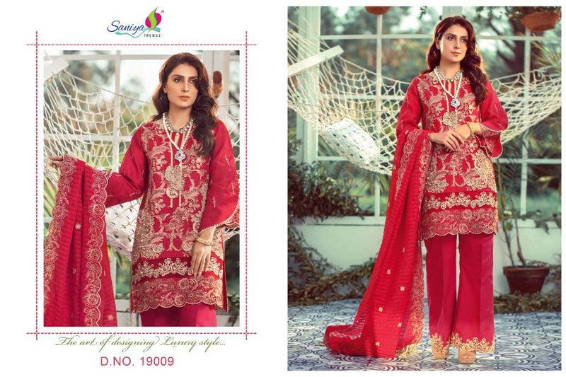 Saniya Trendz Elaf Vol 3 Pure Cambric Cotton Pakistani Salwar Kameez