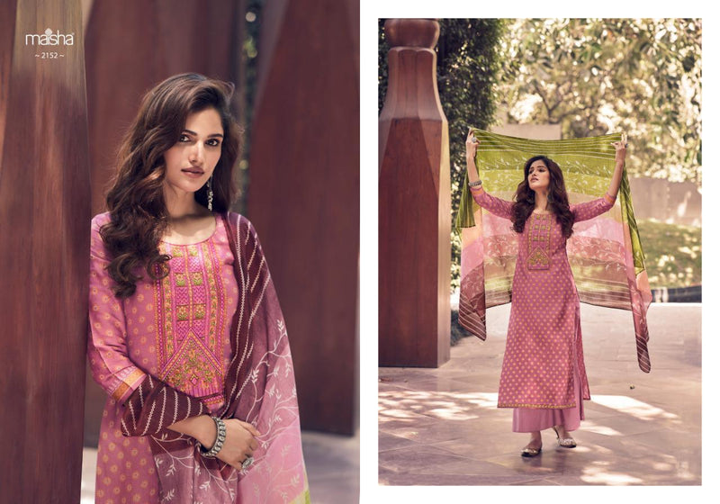 Maisha Elaina Jam Satin Party Wear Salwar Suits With Fancy Prints & Embroidery
