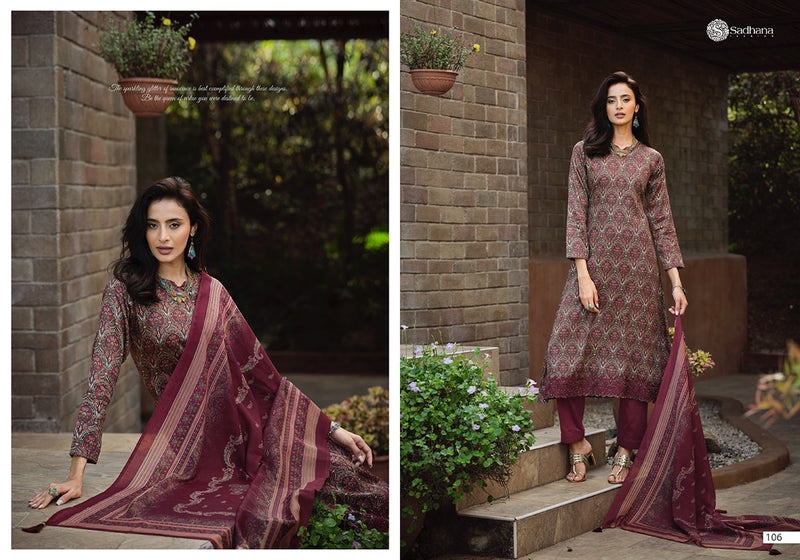 Sadhana Fashion Elan Jam Silk With Heavy Embroidery Work Stylish Designer Festive Wear Salwar Kameez
