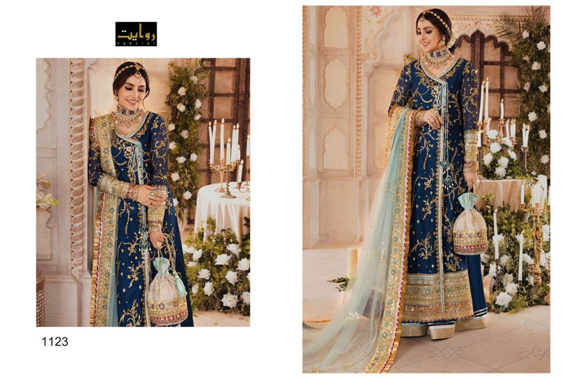 Rawayat Elan Vol 5 Georgette Exclusive Designer Party Wear Pakistani Style Salwar Suits
