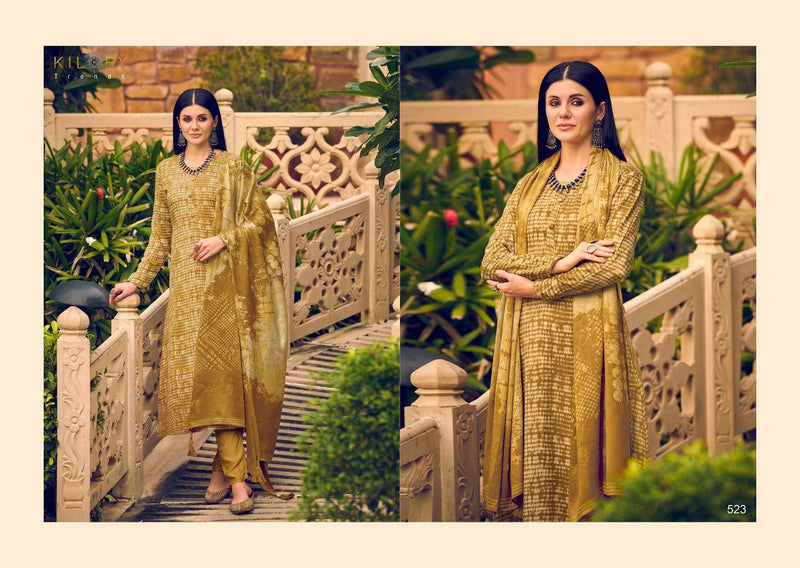 Kilory Trends Ensemble Pashmina With Heavy Embroidery Work Stylish Designer Casual Wear Salwar Kameez
