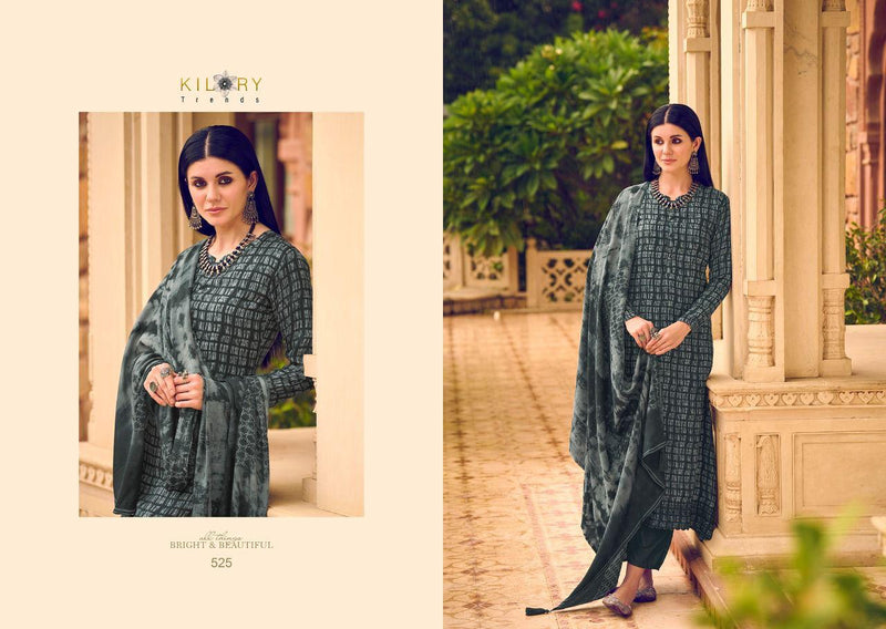 Kilory Trends Ensemble Pashmina With Heavy Embroidery Work Stylish Designer Casual Wear Salwar Kameez