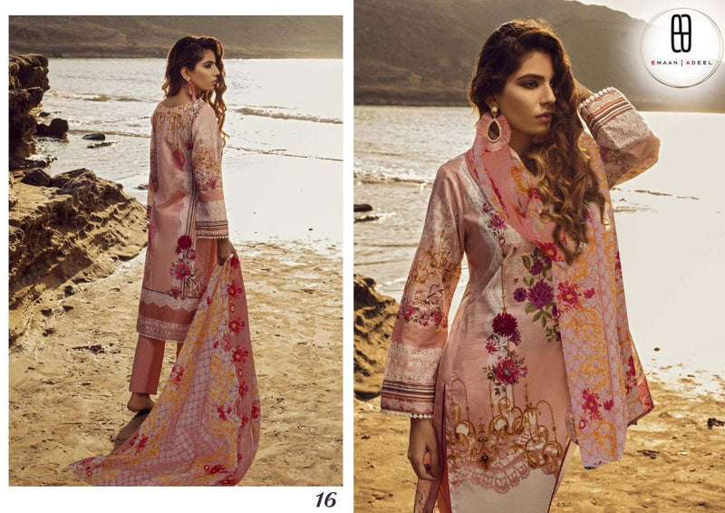 Emaan Adeel Vol 2 Pure Lawn Karachi Designer Pakistani Suit