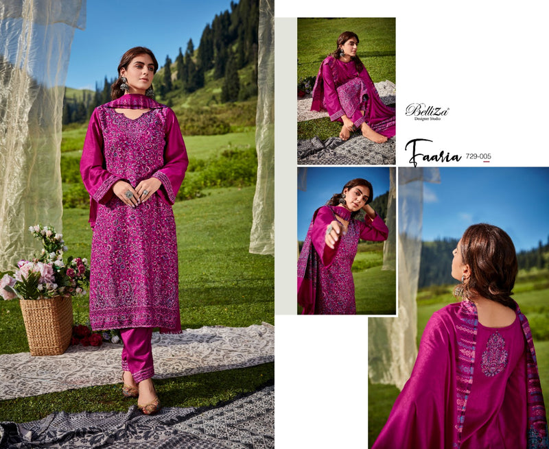 Belliza Faariah Pashmina With Fancy Work Stylish Designer Party Wear Fancy Salwar Kamme