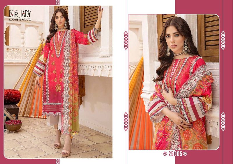 Fair Lady  Aniiq Chunari Lawn Cotton Print Stylish Designer Salwar Kameez