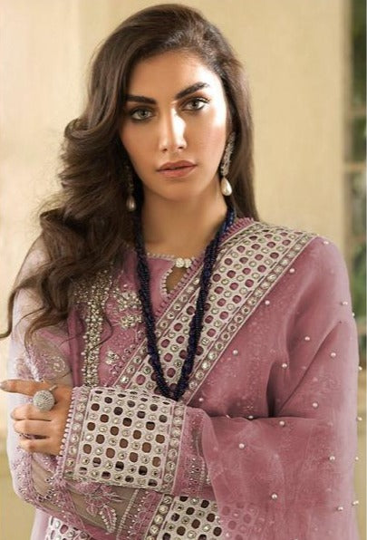 Fepic Rosemeen D5162 Fox Georgette Pakistani Style Designer Wedding Wear Beautiful Embroidered Salwar Kameez
