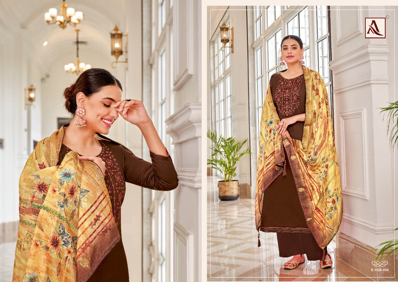 Alok Suit Festive Funsion Vol 5 Jam Cotton With Embroidery Work Stylish Designer Fancy Salwar Suit