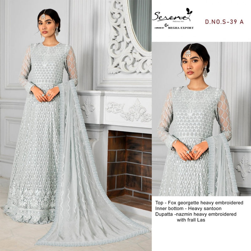 Serene Feza Vol 2 Fox Georgette Heavy Designer Pakistani Style Salwar Suits