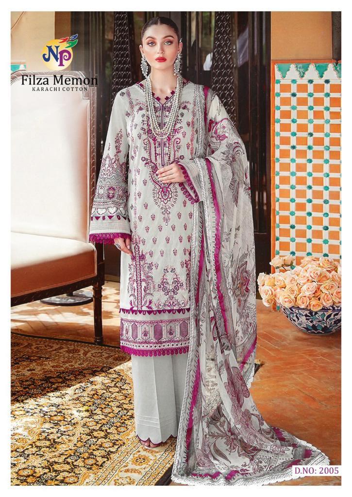 Nand Gopal Filza Memon Vol 2 Pure Cotton With Beautiful Work Stylish Designer Fancy Salwar Kameez