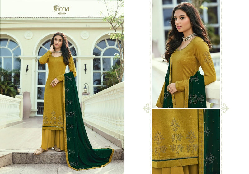 Fiona Presents Ujjwala Vol 5 Soft Silk Designer Partywear Salwar Kameez