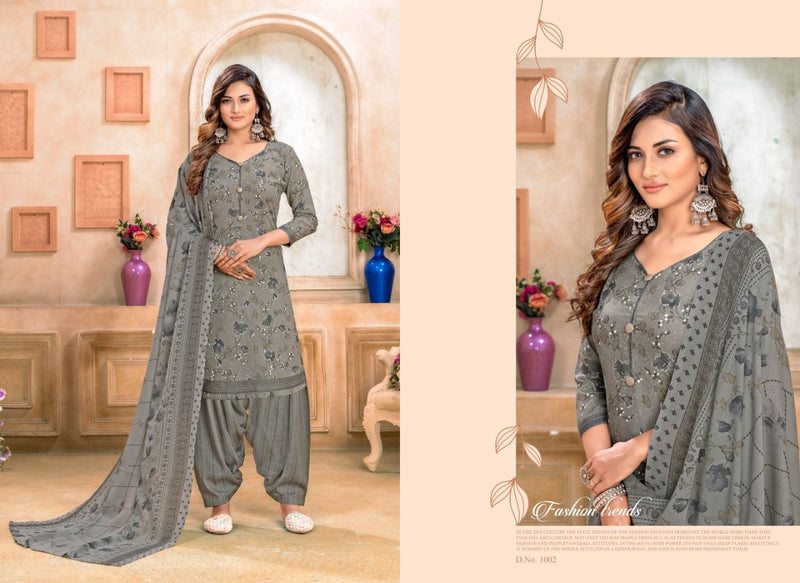Shiv Gori Silk Mills Fiona Vol 2 Cotton Fancy Printed Patiyala Style Festive  Wear Salwar Suits