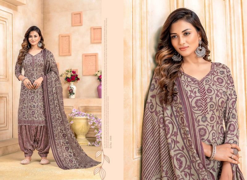 Shiv Gori Silk Mills Fiona Vol 2 Cotton Fancy Printed Patiyala Style Festive  Wear Salwar Suits