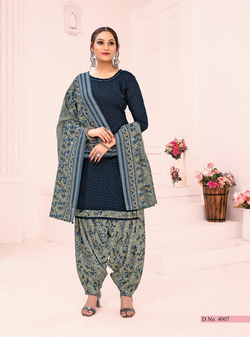 Shiv Gori Silk Mills Fiona Vol 4 Cotton Fancy Printed Festive Wear Salwar Suits