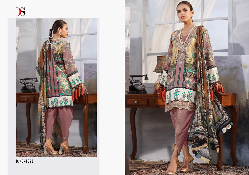 Deepsy Suits Firdous Lawn Vol 22 Nx Cotton Party Wear Embroidered Salwar Suits