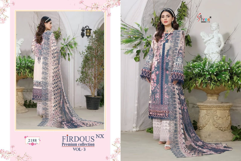 Shree Fabs Firdous Premium Collection Vol 3 NX Cotton Pakistani Style Party Wear Salwar Kameez