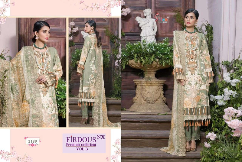 Shree Fabs Firdous Premium Collection Vol 3 NX Cotton Pakistani Style Party Wear Salwar Kameez