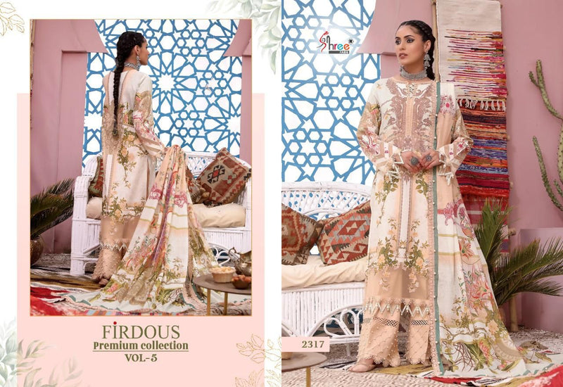 Shree Fabs Dno 2314 To 2321 Pure Cotton With Heavy Embroidery Pakistani Stylish Designer Party Wear Salwar Kameez