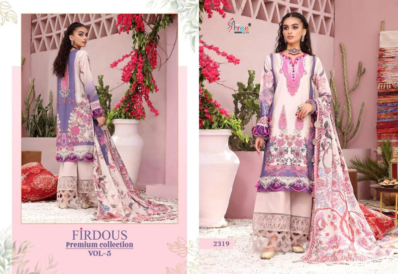 Shree Fabs Dno 2314 To 2321 Pure Cotton With Heavy Embroidery Pakistani Stylish Designer Party Wear Salwar Kameez
