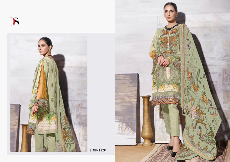 Deepsy Suits Firdous Lawn 22 Cotton Pakistani Style Festive Wear Salwar Kameez