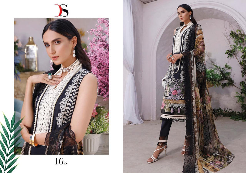 Deepsy Suits Firdous Premium Lawn 22 Vol 2 Cotton Embroidered Pakistani Style Party Wear Salwar Kameez