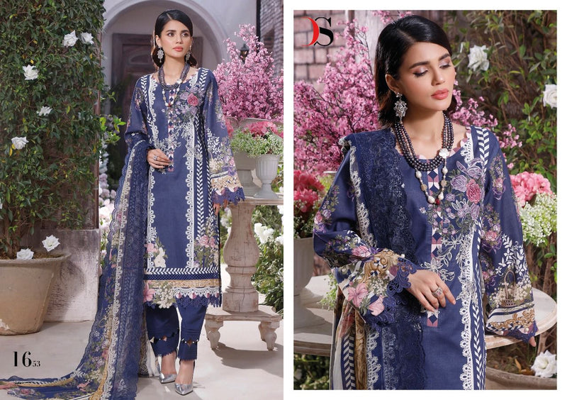 Deepsy Suits Firdous Premium Lawn 22 Vol 2 NX Cotton Embroidered Pakistani Style Party Wear Salwar Suits