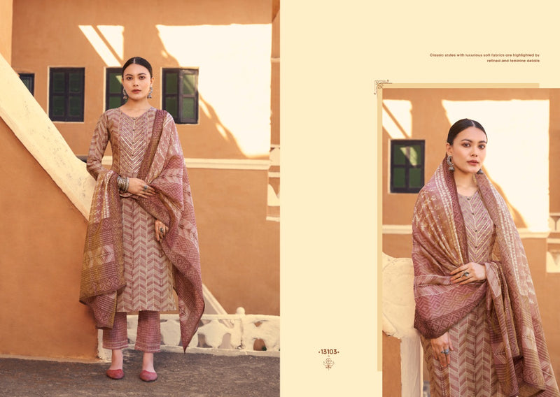 Kalaroop Kajree Fashion Flemingo Modal Printed Festive Wear Kurtis With Sets Of Dupatta & Bottom