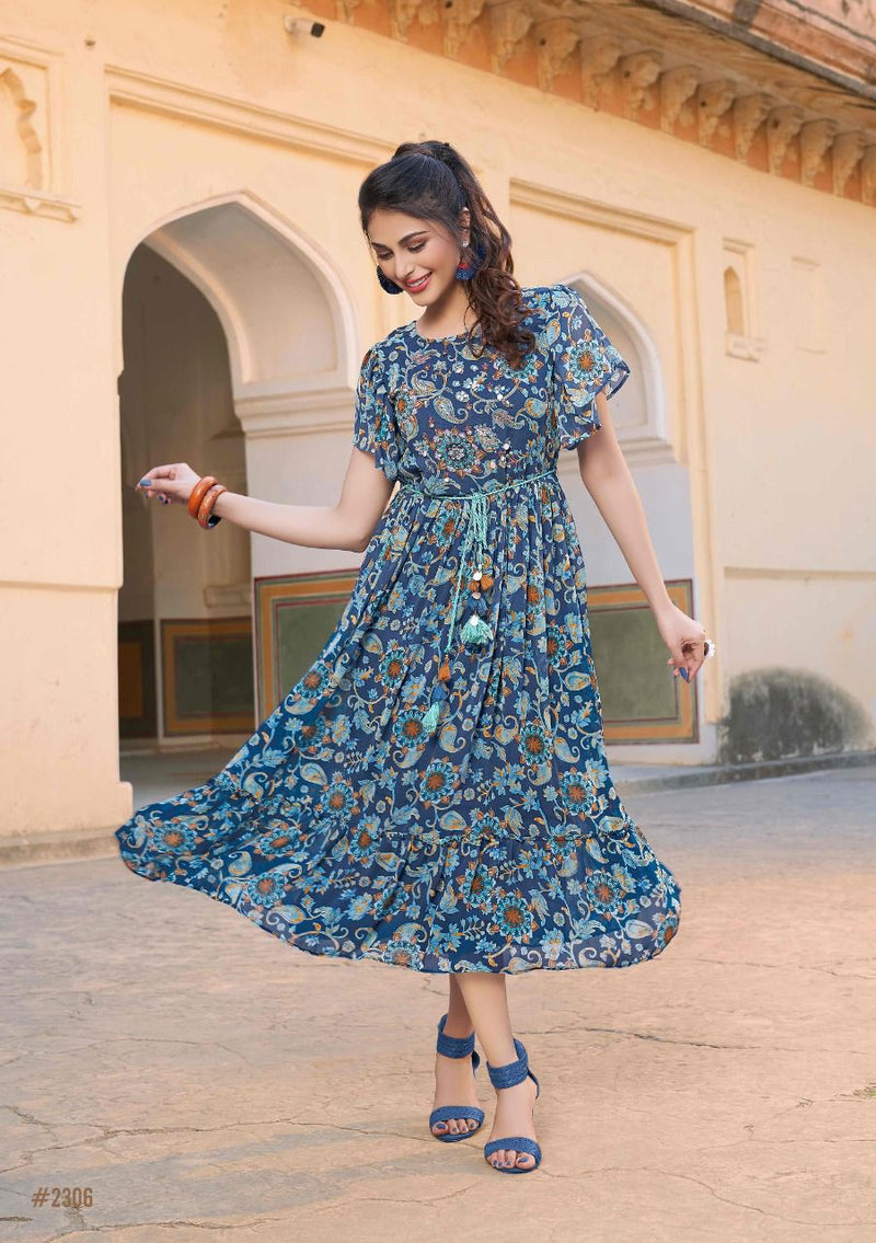 Multi-color S4u Fusion Beats Vol 4 Rayon Kurti at Best Price in Surat |  Vijay Lakshmi Creation