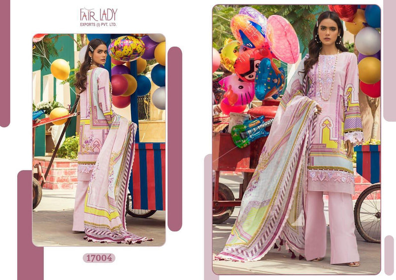 Fair Lady Ayesha Zara Premium Lawn Collection Digital Print Embroidery Work Salwar Kameez