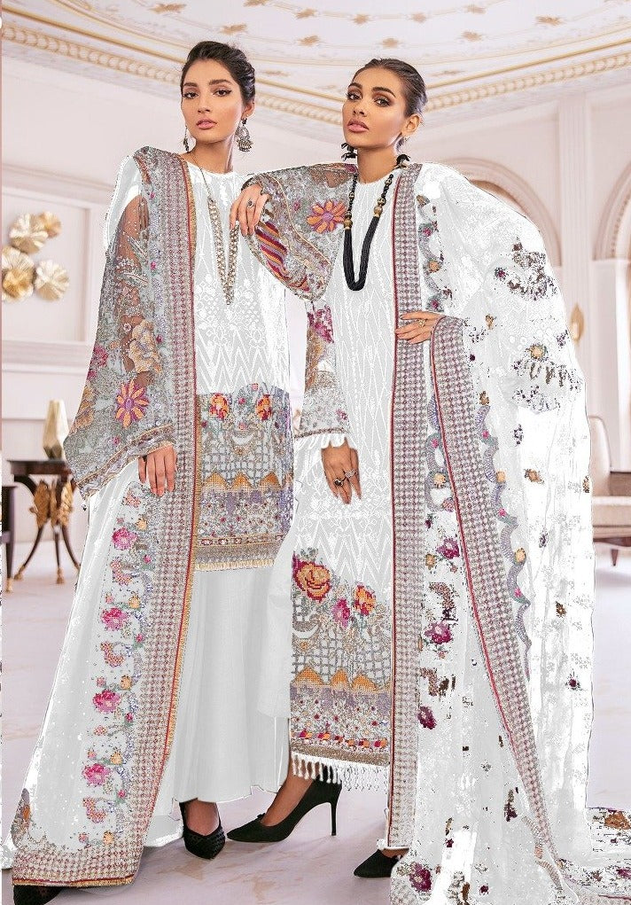 Fepic Rosemeen Brq 21 D No 66011B Net Heavy Embroidery Work Single Collection Casual Wear Salwar Kameez