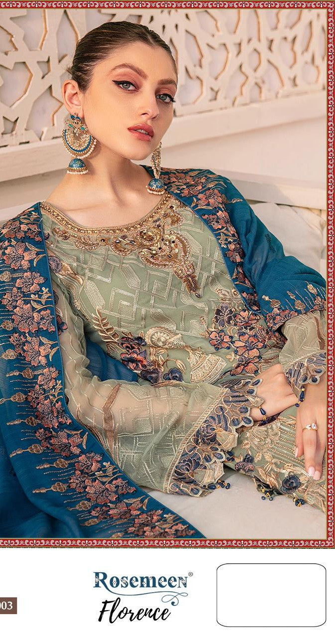 Fepic Rosemeen D No 90003 Georgette Single Salwar Suits