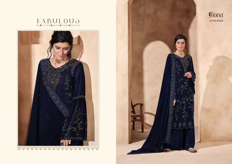 Fiona Fantasy Vol 2 Georgette With Heavy Swarovski Designer Suit