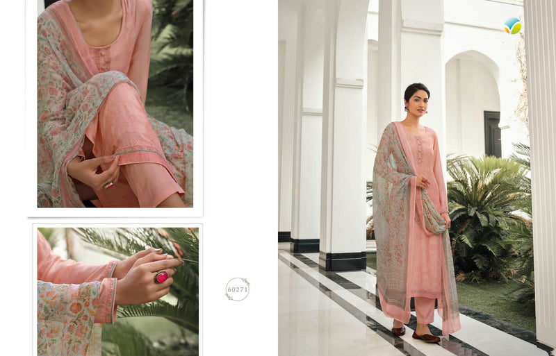 Vinay Fashion Geetanjali  Muslin With Heavy Embroidery Work Stylish Designer Casual Look Festive Wear Salwar Suit
