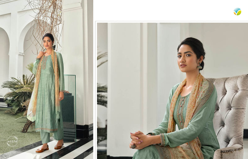 Vinay Fashion Geetanjali  Muslin With Heavy Embroidery Work Stylish Designer Casual Look Festive Wear Salwar Suit