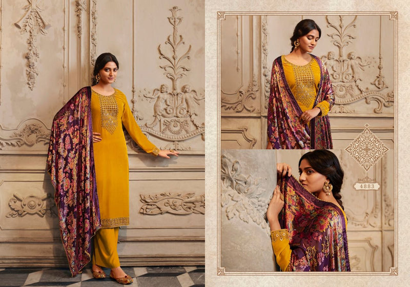 Zisa Charmy Glamour Vol 2 Velvet With Heavy Embroidery Work Stylish Designer Party Wear Salwar Kameez