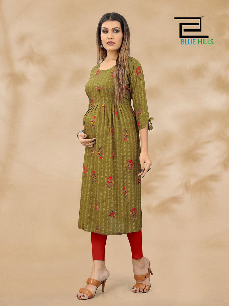 Blue Hills Good News Vol 20 Rayon With Printed Work Stylish Designer Casual Wear fancy Kurti