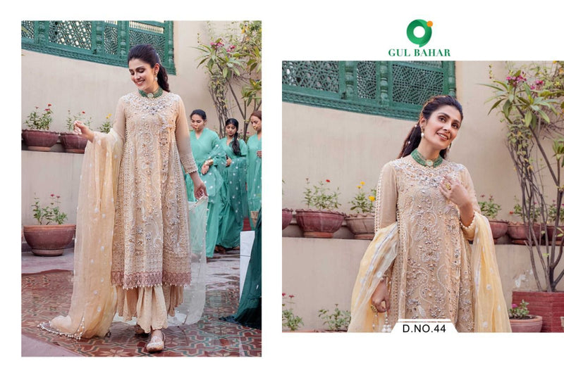 Gul Bahar Mushq Vol 1 Butterfly Net Heavy Embroidery Work Salwar Suit