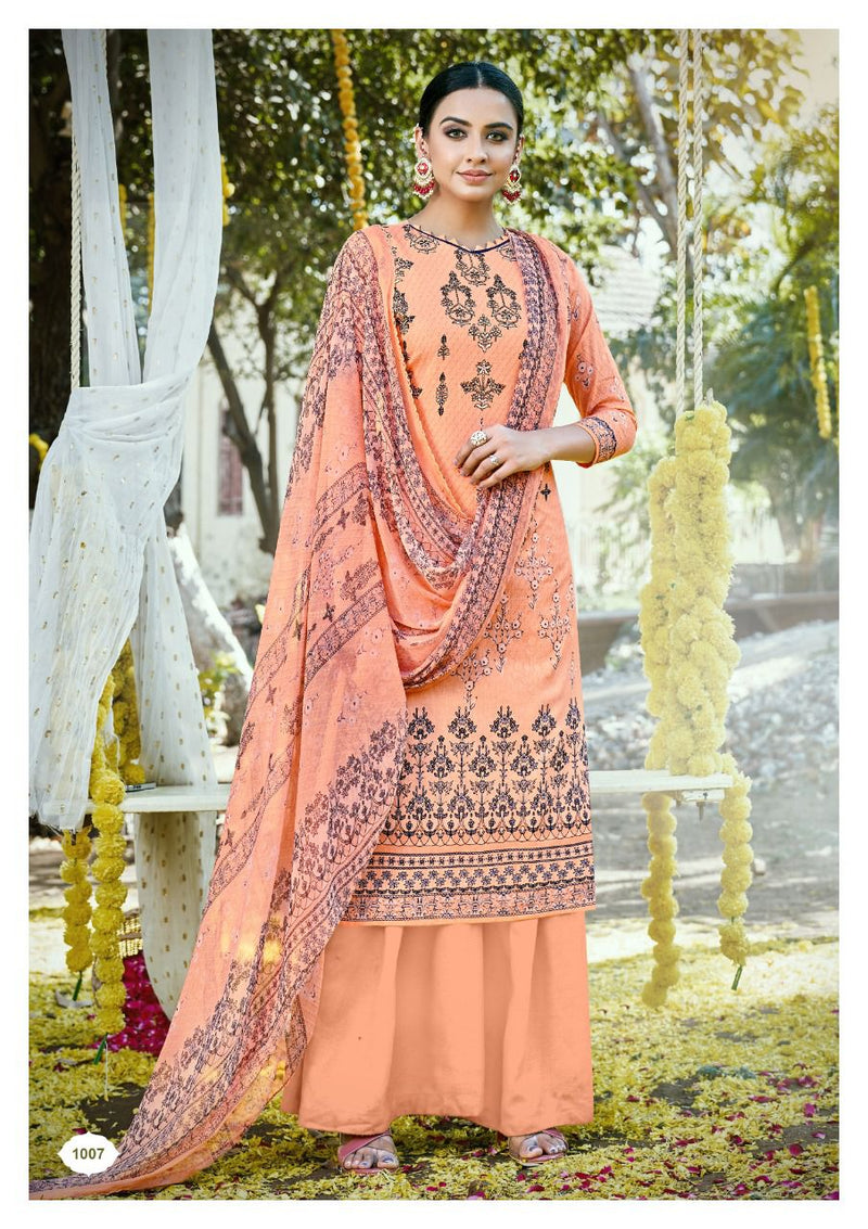 Roli Moli Creation Gulabo Cambric Cotton Fancy Stylish Printed Festive Wear Salwar Suits