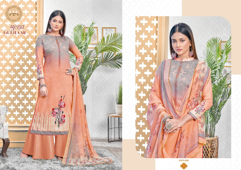 Harshit Fashion Hub Gulhar Jam Cotton Festive Wear Salwar Suits