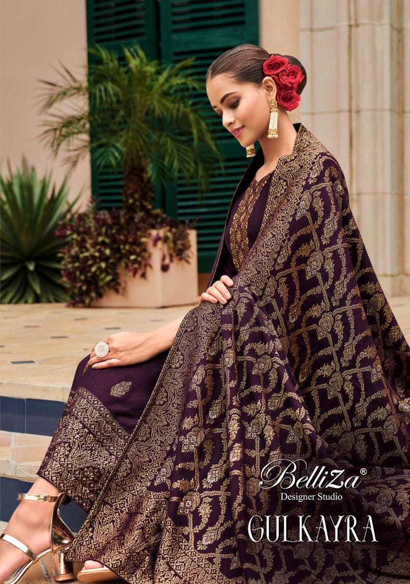 Belliza Gulkayra Pashmina With Heavy Beautiful Hand Work Stylish Designer Fancy Salwar Kameez