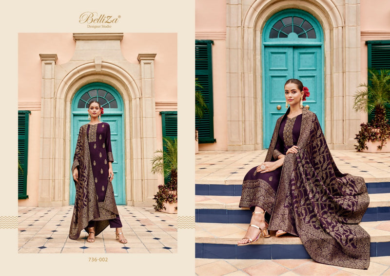 Belliza Gulkayra Pashmina With Heavy Beautiful Hand Work Stylish Designer Fancy Salwar Kameez