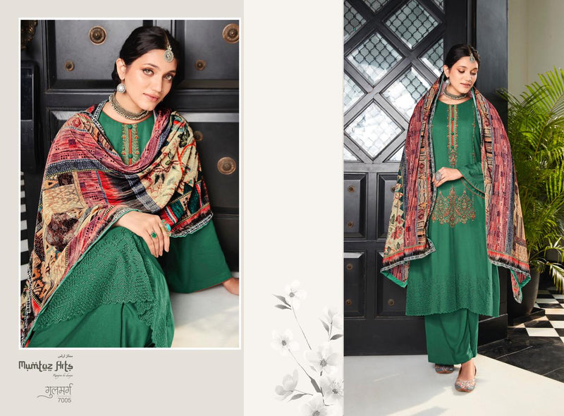 Mumtaz Gulmarg Pashmina With Beautiful Embroidery Work Stylish Designer Party Wear Salwar Kameez