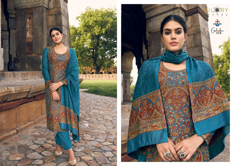 Kilory Trends Gulmohar Vol 8 Pashmina With Handloom Fancy Work Stylish Designer Attractive Look Salwar Kameez