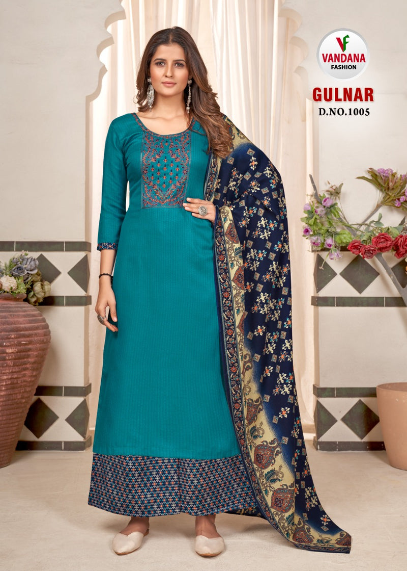 Vandana Fashion Gulnar Pashmina With Jacquard Printed Work Stylish Designer Fancy Salwar Kameez