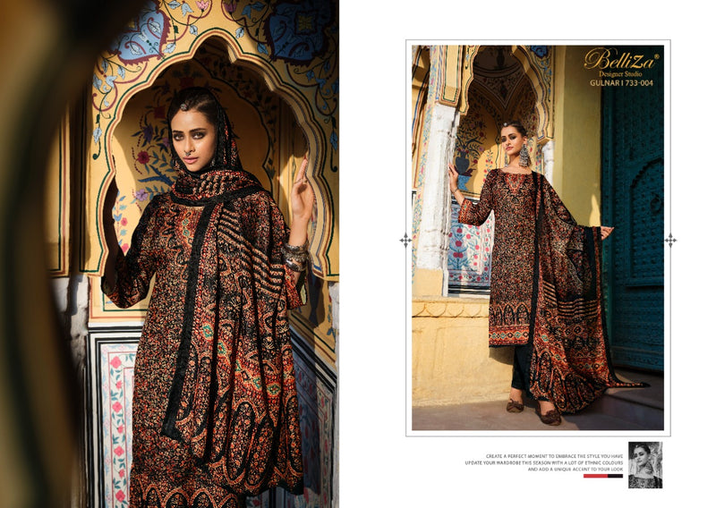 Belliza Gulnar Pashmina With Beautiful Heavy Embroidery Work Stylish Designer Party Wear Salwar Kameez