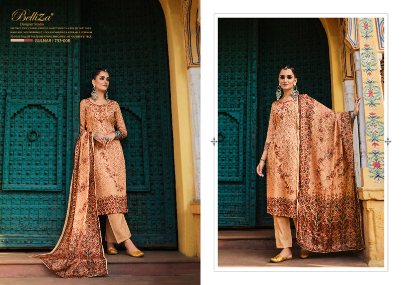 Belliza Gulnar Pashmina With Beautiful Heavy Embroidery Work Stylish Designer Party Wear Salwar Kameez